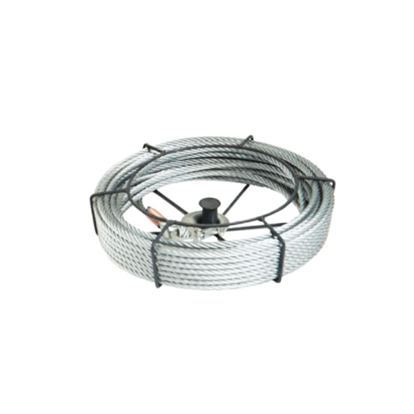 BHW800 WIRE ROPE (4MM X 30MT) GALVANISED; W/ THIMBLE & EYE